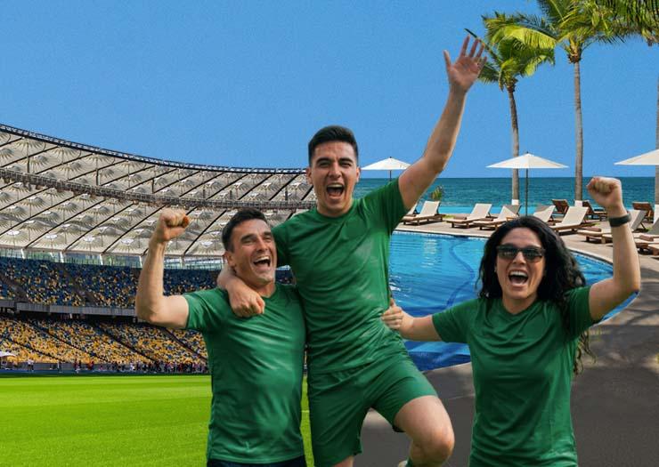 FEEL THE EXCITEMENT OF SOCCER AT KRYSTAL Krystal® Cancún FEEL THE EXCITEMENT OF SOCCER AT KRYSTAL Krystal® Cancún